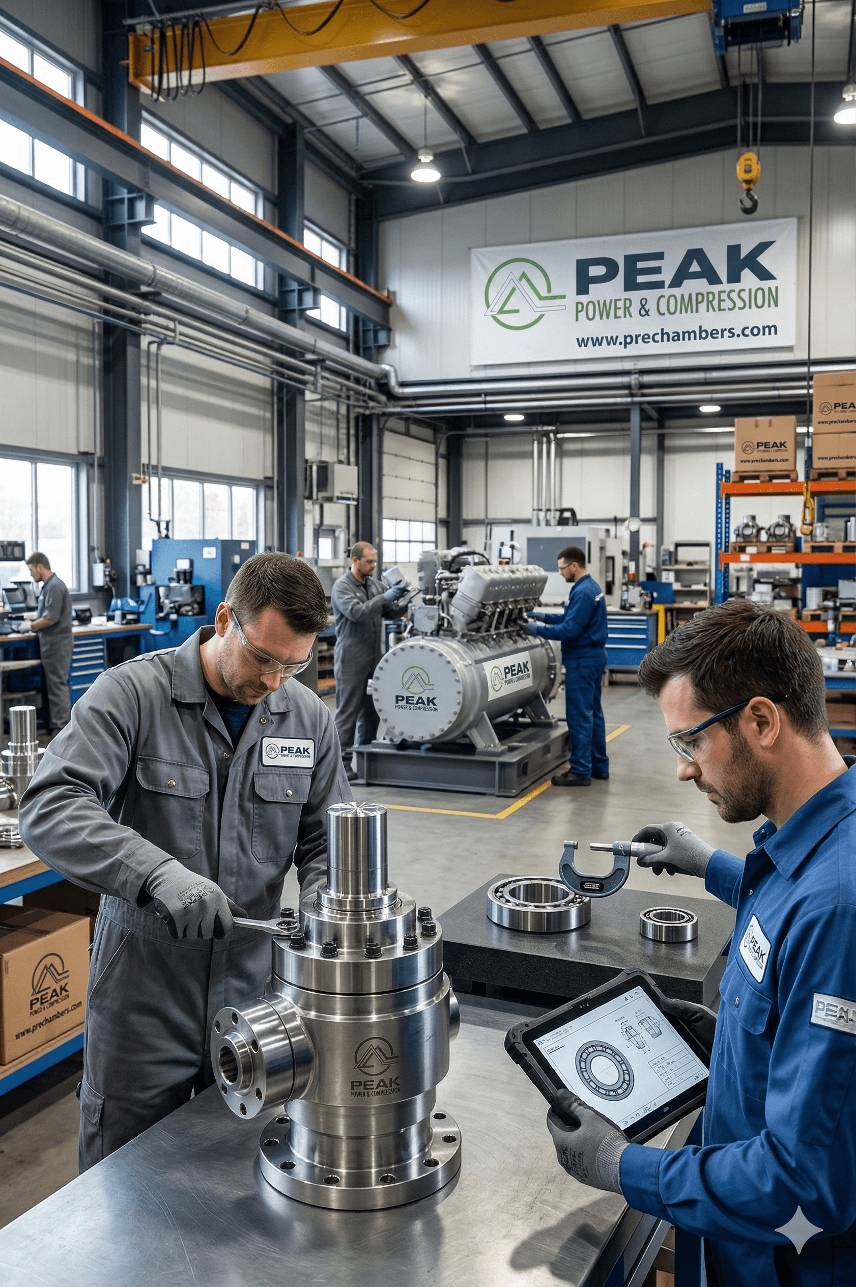 Industrial background